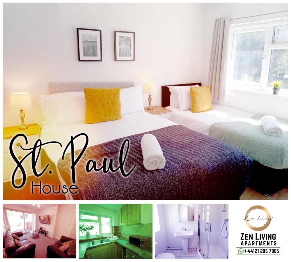 Cozy 4 Bedroom House In Smethwick With 4 Bathrooms Perfect For Contractors And Families バーミンガム エクステリア 写真